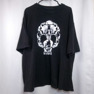 Man Ray Parody T-shirt:Kittens Form a Skull,3X